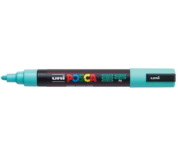 Posca Marker PC-5M Bullet Tip Aqua Green