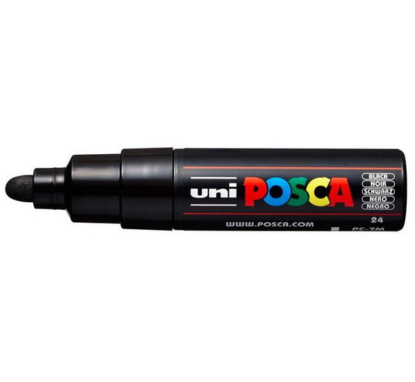 Posca Marker PC-7M Bullet Tip Black