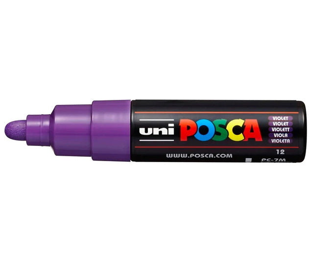 Posca Marker PC-7M Bullet Tip Violet
