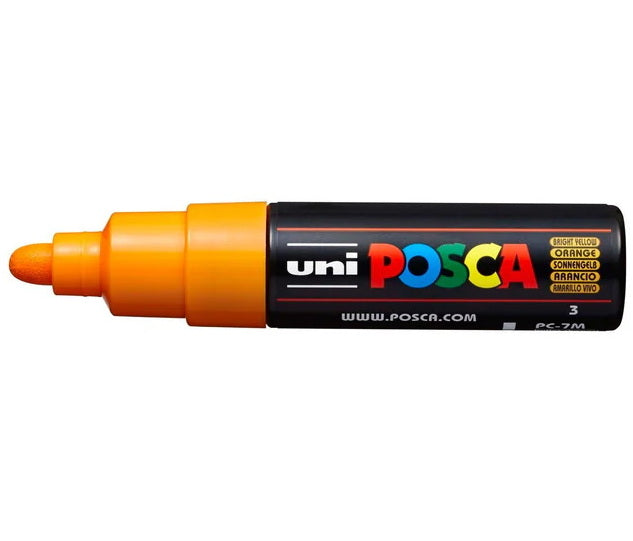 Posca Marker PC-7M Bullet Tip Bright Yellow