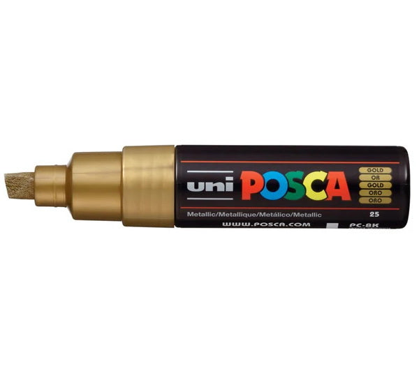 Posca Marker PC-8K Chisel Tip Gold