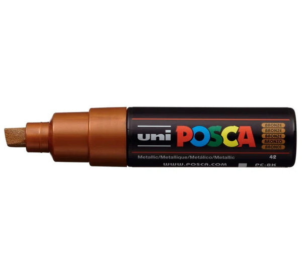 Posca Marker PC-8K Chisel Tip Bronze