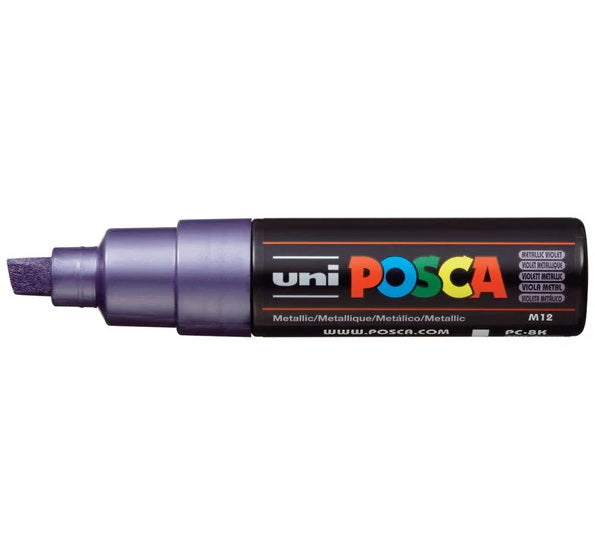 Posca Marker PC-8K Chisel Tip Metallic Violet