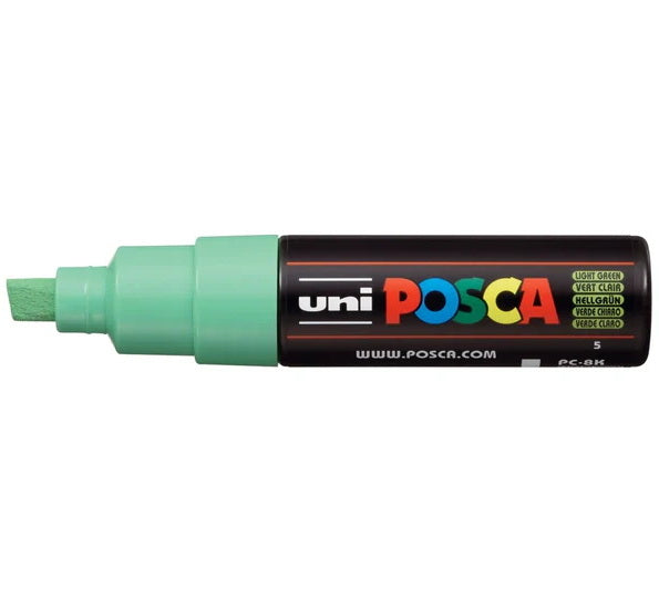 Posca Marker PC-8K Chisel Tip Light Green