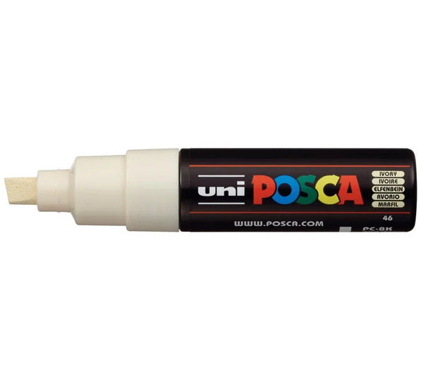 Posca Marker PC-8K Chisel Tip Ivory