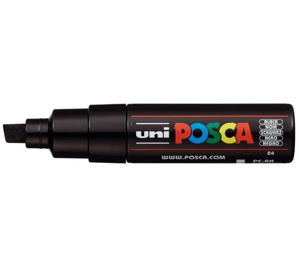 Posca Marker PC-8K Chisel Tip Black