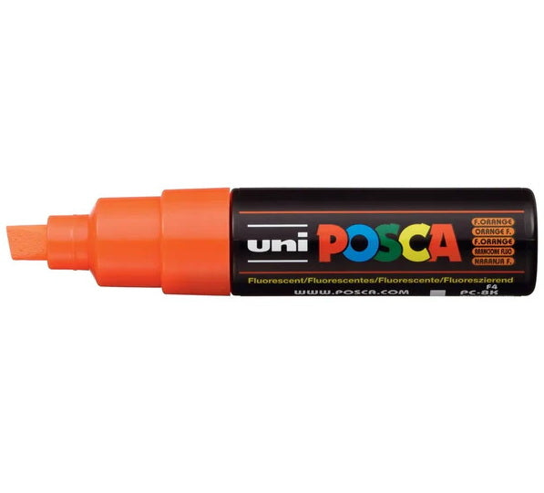 Posca Marker PC-8K Chisel Tip Fluo Orange