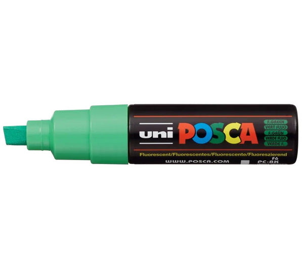 Marqueur posca biseau pc-8k vert fluo