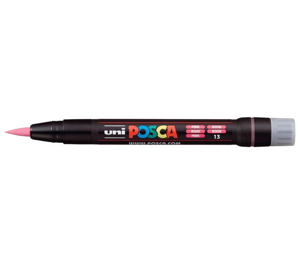 Posca Marker PCF-350 Brush Tip Pink