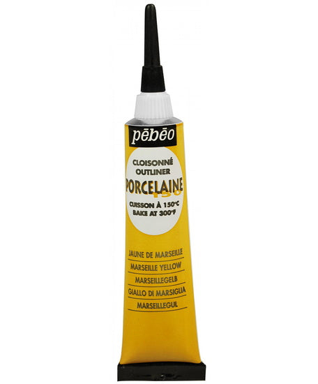 Relief outliner - porcelaine 150 - 20ml - marseille yellow