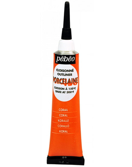 Relief outliner - porcelaine 150 - 20ml - coral