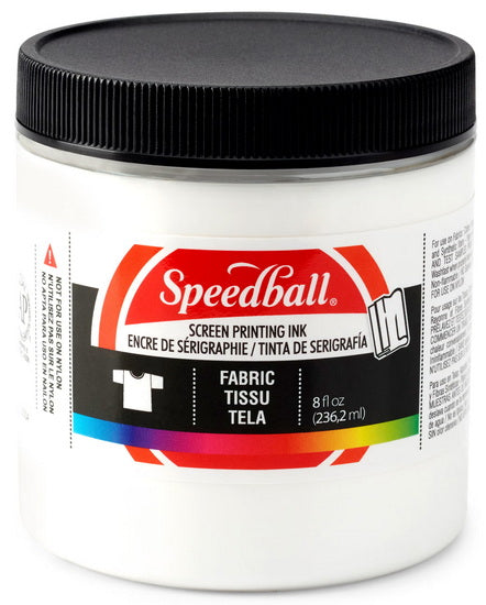 Screen printing ink - textile - white - 8oz
