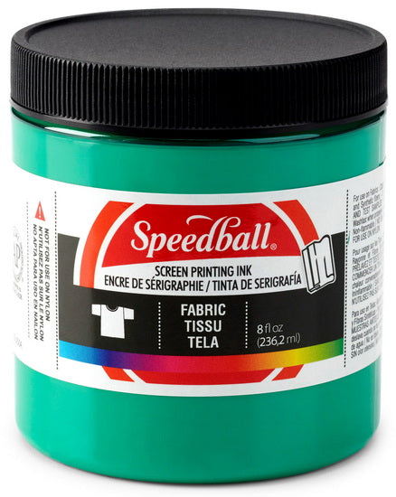 Screen printing ink - textile - green - 8oz