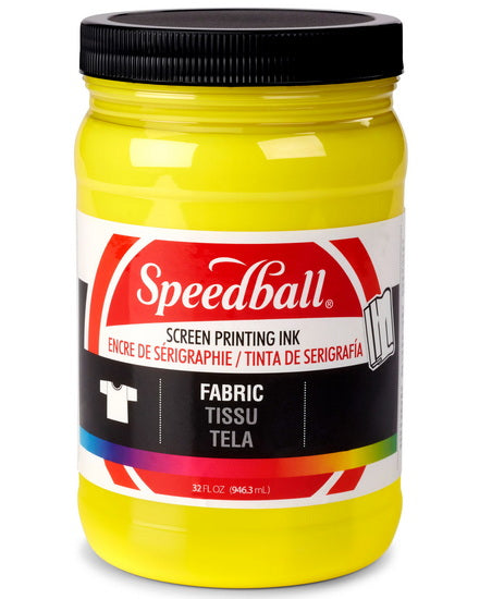 Screen printing ink - textile - process yellow - 32oz