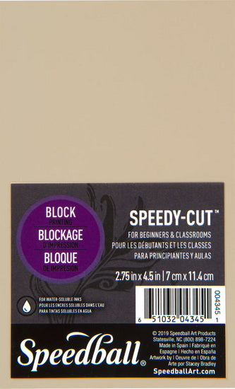 Speedy cut lino plate - 2.75x4.5in