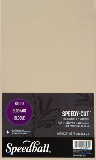 Plaque linogravure speedy cut - 6.75x11po
