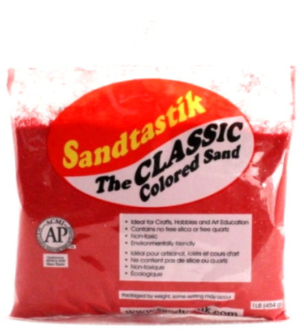 Decorative Sand Red - 1LB