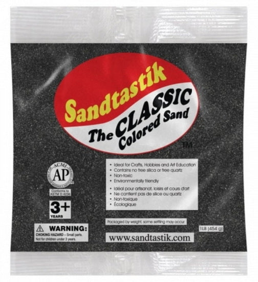 Decorative Sand Black - 1LB