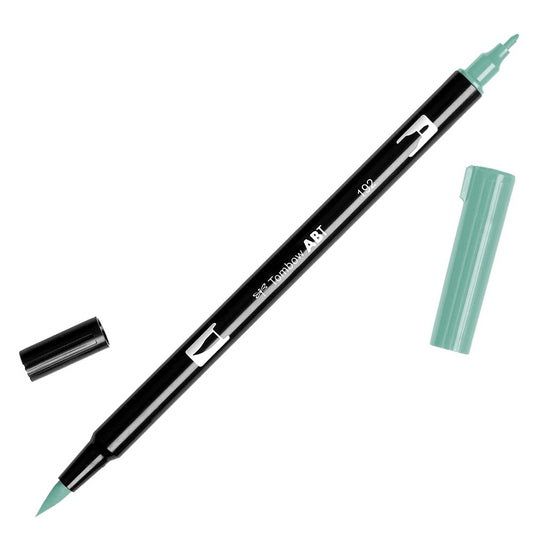 Dual brush pen asparagus
