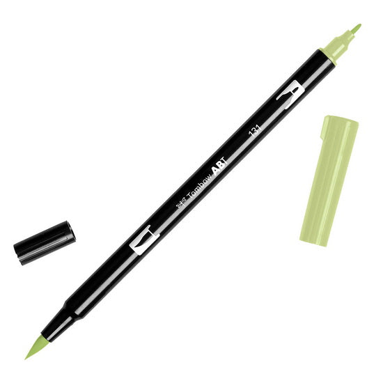 Dual brush pen lemon lime