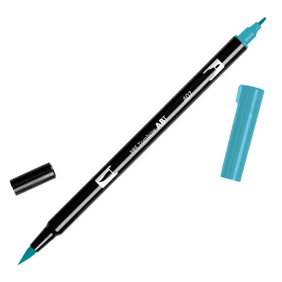 Dual brush pen tiki teal
