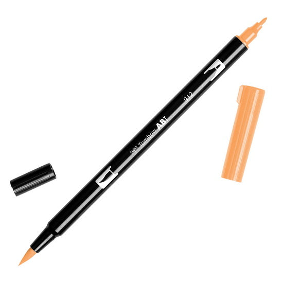 Dual brush pen pale cherry