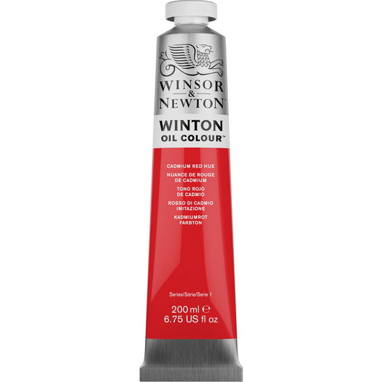Winton oil - 200ml - cadmium red hue - s1