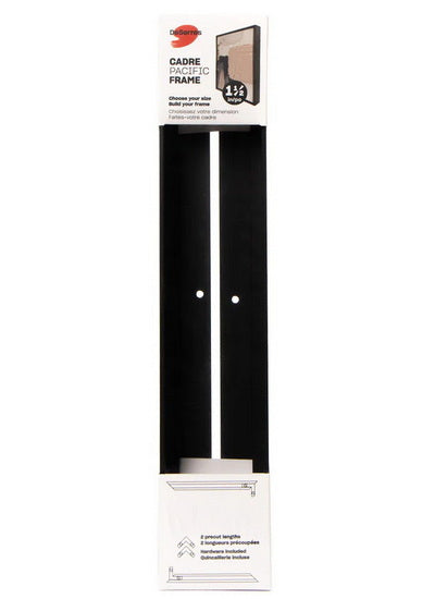 Gallery Canvas Moulding Systems Black 40"