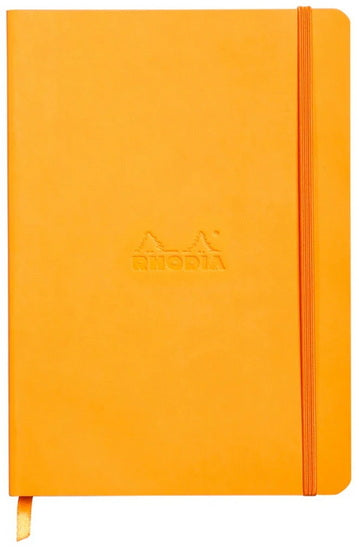 CARNET À COUVERTURE SOUPLE A5 Orange ligne