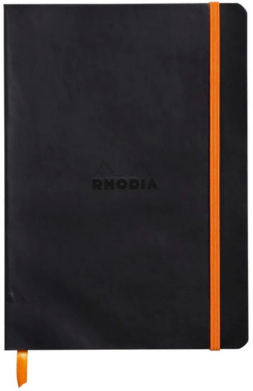 A5 Softcover Notebook Black ligne