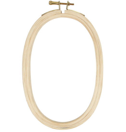 Embroidery hoop - oval - 15cm