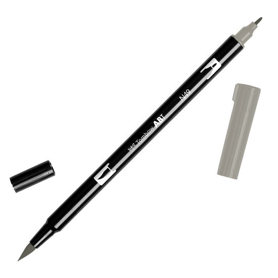 Dual brush pen warm gray 8