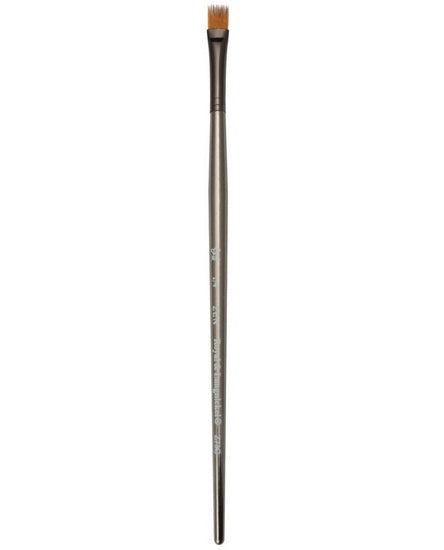 Zen Brush Short Handle S73 Flat Comb 1/4"
