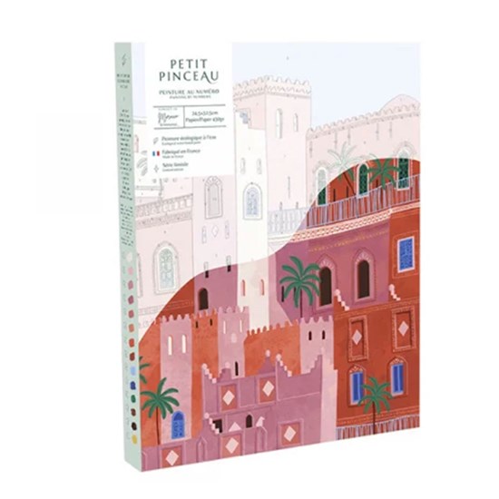 Kit peinture à numéros petit pinceau - « maroc »