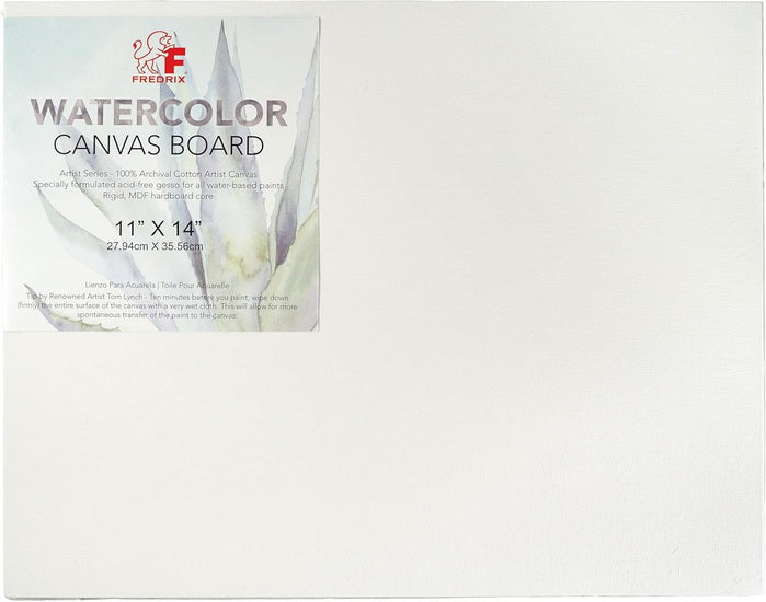 Watercolour Canvas Board - 11 X 14 INCHES