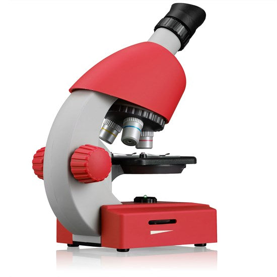 Microscope junior - rouge, 40x-640x