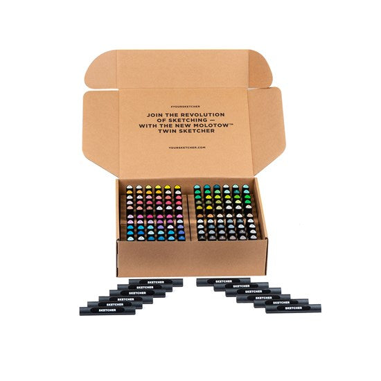 Sketcher Markers Complete Chisel Tip Set