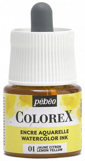 Watercolor ink - colorex - 45ml - lemon yellow