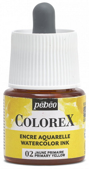 Watercolor ink - colorex - 45ml - primary yellow