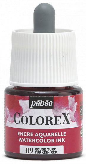 Watercolor ink - colorex - 45ml - turkish red