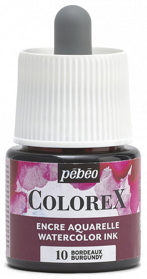 Watercolor ink - colorex - 45ml - burgundy