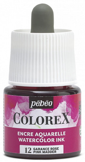 Watercolor ink - colorex - 45ml - pink madder