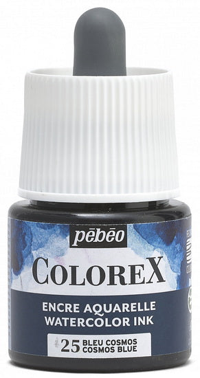 Watercolor ink - colorex - 45ml - cosmos blue