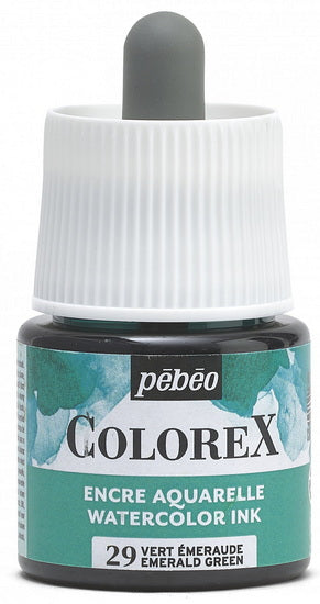 Watercolor ink - colorex - 45ml - emerald green