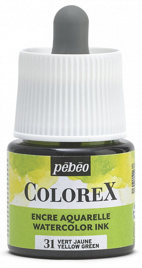 Watercolor ink - colorex - 45ml - yellow green