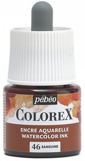 Watercolor ink - colorex - 45ml - sanguine