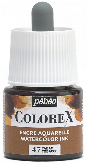 Watercolor ink - colorex - 45ml - tobacco