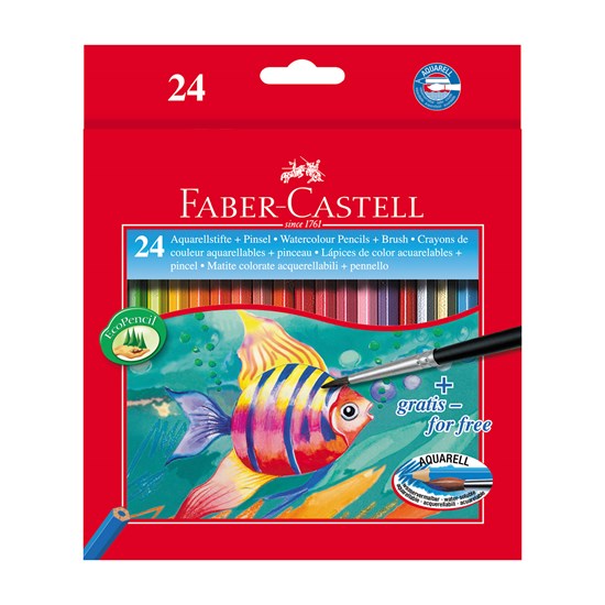 Set of 24 ecopencil watercolor pencils