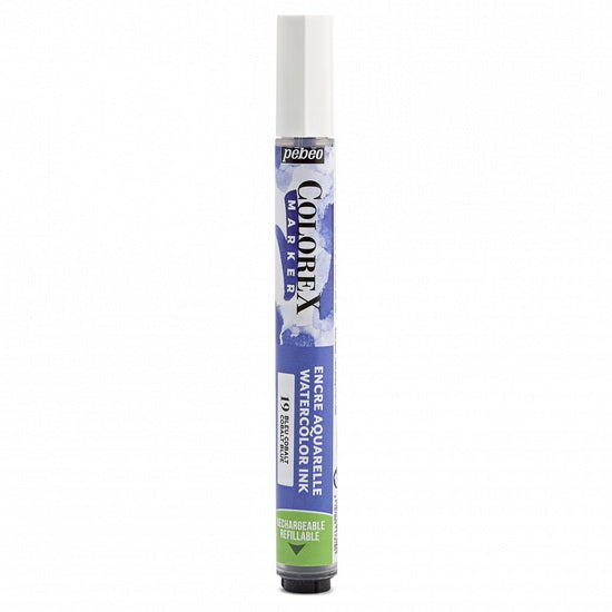 Marqueur aquarelle - colorex - bleu cobalt