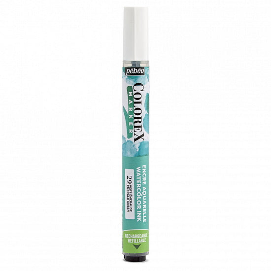 Marqueur aquarelle - colorex - vert emeraude